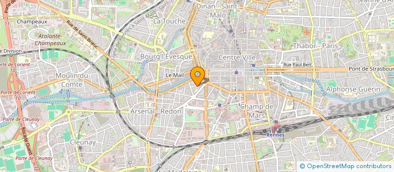 localisation de l'entreprise SARL LES BOULEAUX  RENNES