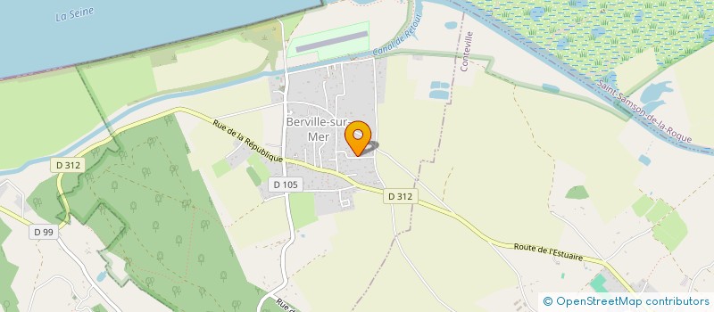 localisation de l'entreprise SARL LES CHAUMIERS DU VERT BUISSON à FIQUEFLEUR-EQUAINVILLE