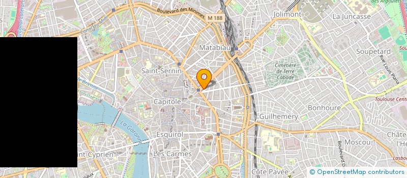 localisation de l'entreprise SARL LES CINQ SAISONS  TOULOUSE