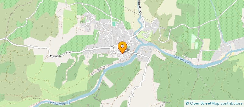 localisation de l'entreprise SARL LES CLAUSES à COLLIAS