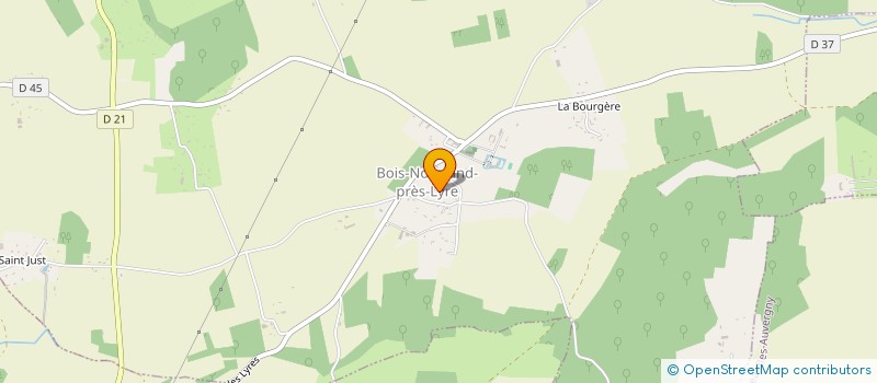 localisation de l'entreprise SARL LES COMPAGNONS CHAUMIERS à MESNIL-EN-OUCHE