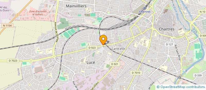 localisation de l'entreprise SARL LES COMPAGNONS DE L'HABITAT FRANCAIS à LUCE