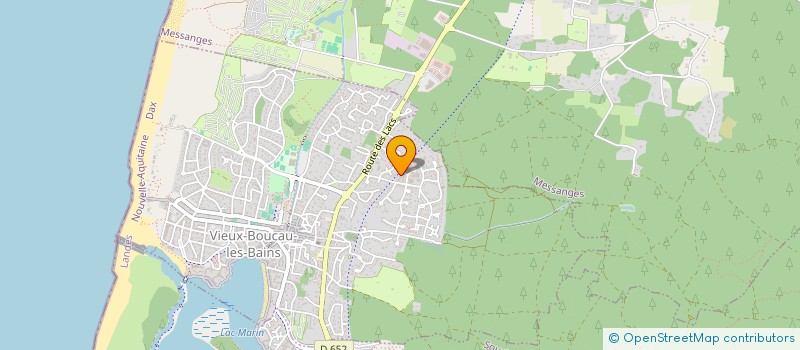 localisation de l'entreprise SARL LES COMPAGNONS DU SPIRITUEUX  VIEUX-BOUCAU-LES-BAINS