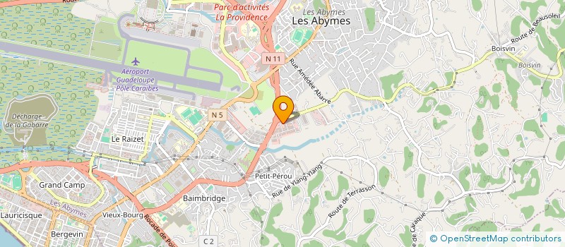 localisation de l'entreprise SARL LES CONSTRUCTIONS IDEALES à LES ABYMES