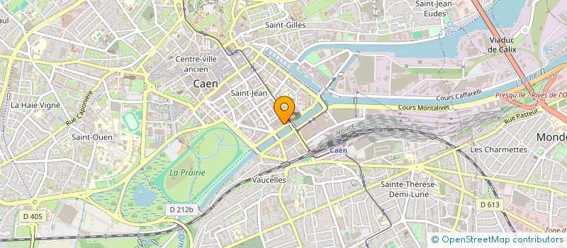 localisation de l'entreprise SARL LES CULTIVATEURS à CAEN