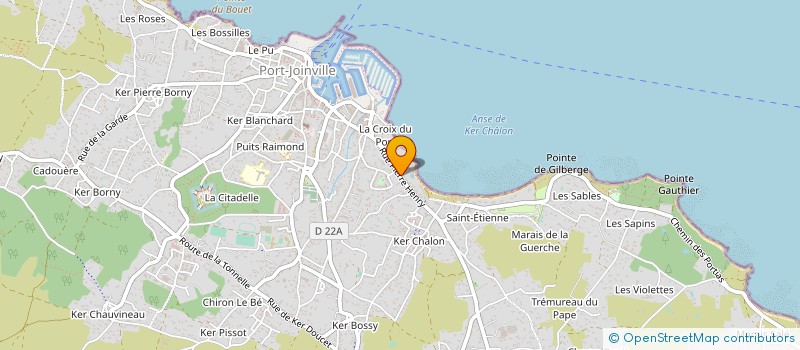 localisation de l'entreprise SARL LES CYTISES à L'ILE-D'YEU