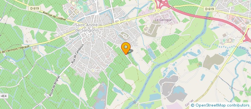 localisation de l'entreprise SARL LES DAUPHINS à SAINT-ANDRE-DE-SANGONIS