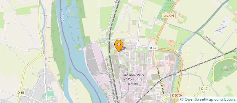 localisation de l'entreprise SARL LES DELICES DE MON ENFANCE à ARLES