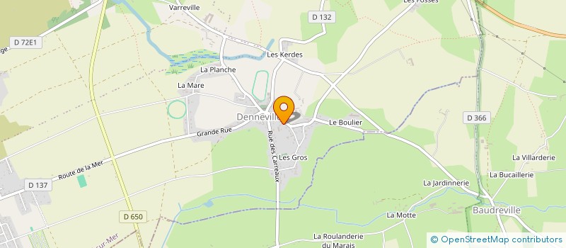 localisation de l'entreprise SARL LES DELICES DU BREUIL à PORT-BAIL-SUR-MER