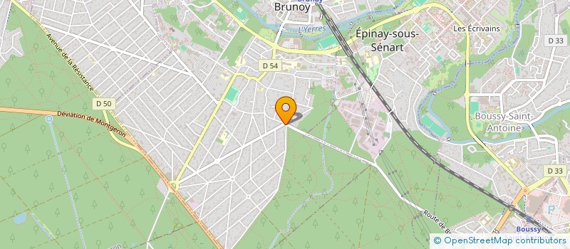 localisation de l'entreprise SARL LES DEUX AMIS à BRUNOY
