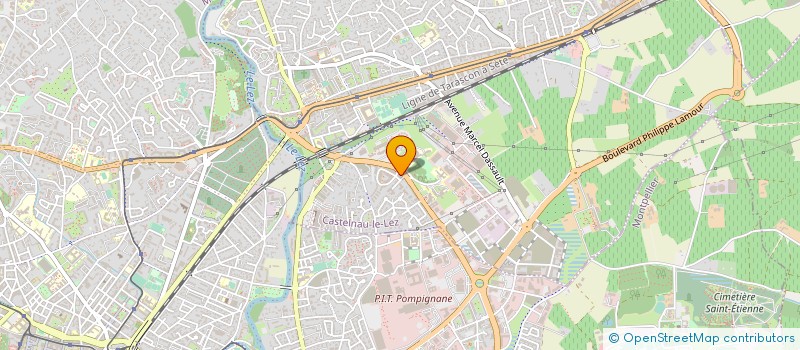 localisation de l'entreprise SARL LES DEUX DELICES à CASTELNAU-LE-LEZ