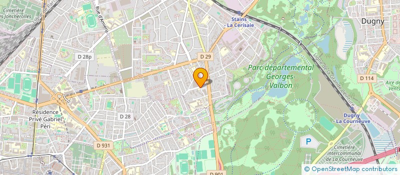 localisation de l'entreprise SARL LES DEUX EPINES à STAINS