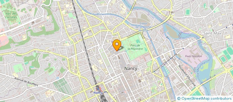 localisation de l'entreprise SARL LES DEUX SOEURS à NANCY