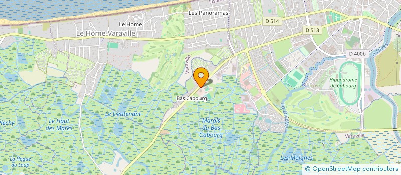 localisation de l'entreprise SARL LES ECURIES DE LA SABLONNIERE à CABOURG