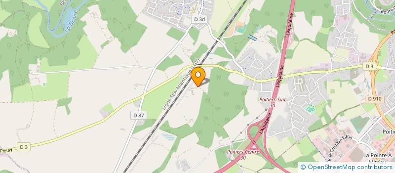 localisation de l'entreprise SARL LES ECURIES DE MYRE  BERUGES