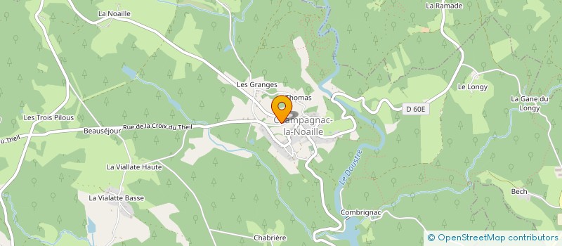 localisation de l'entreprise SARL LES ECURIES DE PACHA  ARGENTAT-SUR-DORDOGNE