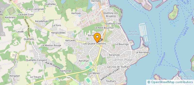 localisation de l'entreprise SARL LES EDITIONS DU PORT DE LORIENT  LARMOR-PLAGE