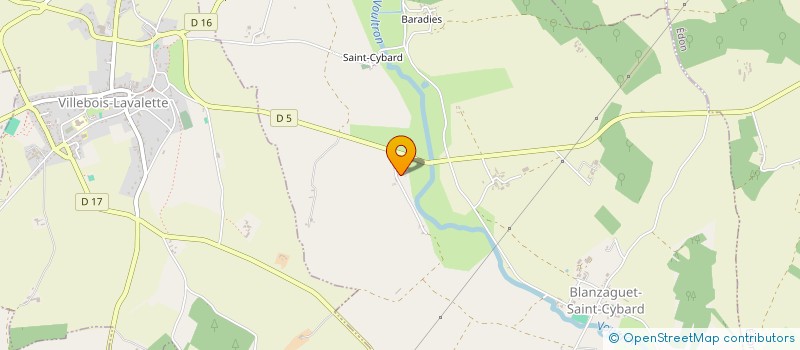 localisation de l'entreprise SARL LES ELEVAGES DES CHARBONNIERS à RONSENAC