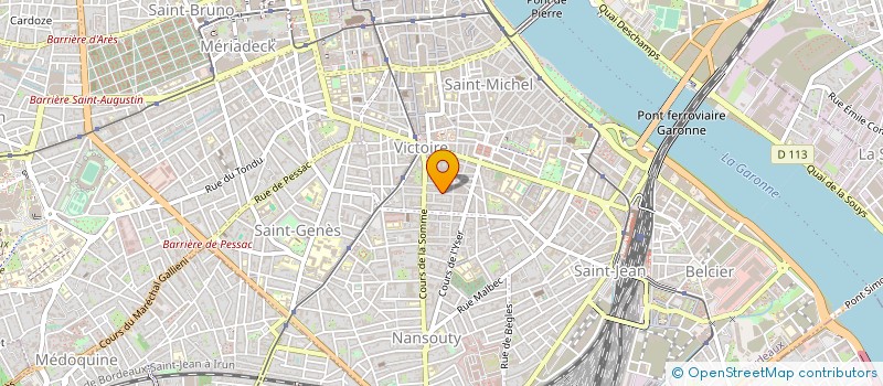 localisation de l'entreprise SARL LES ENDUITS GIRONDINS à BORDEAUX