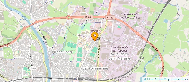 localisation de l'entreprise SARL LES ESTUDI@LS à LAVAL