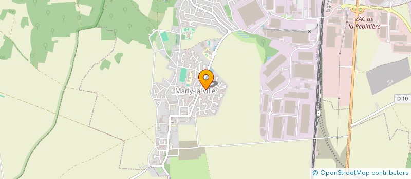 localisation de l'entreprise SARL LES EYMARDS  MARLY-LA-VILLE