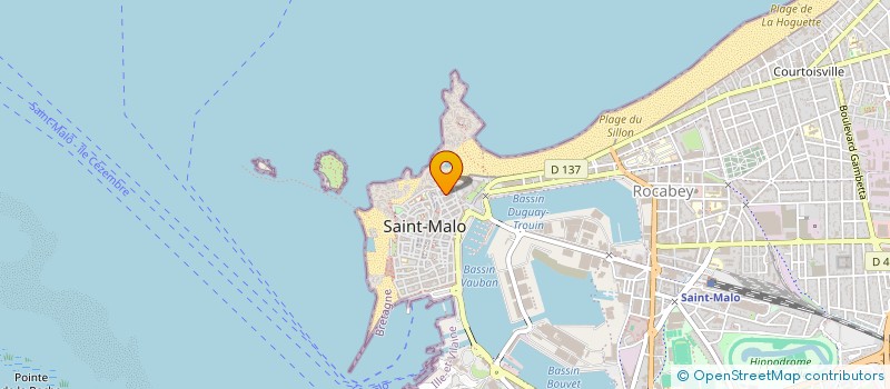 localisation de l'entreprise SARL LES FARFADETS à SAINT-MALO