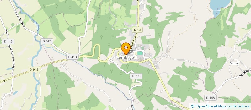 localisation de l'entreprise SARL LES FERRETS DU ROY  LEMBEYE