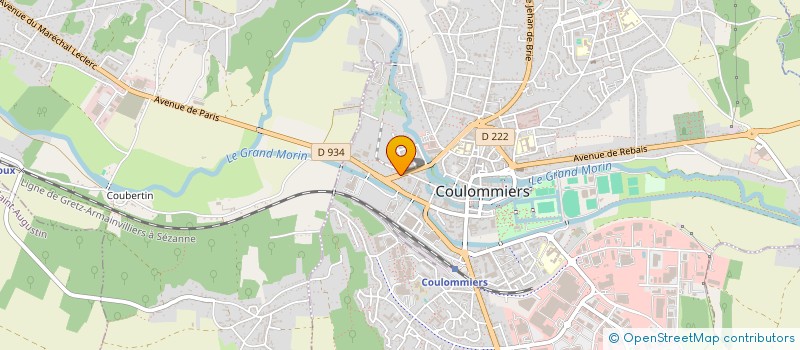 localisation de l'entreprise SARL LES FISTONS  COULOMMIERS