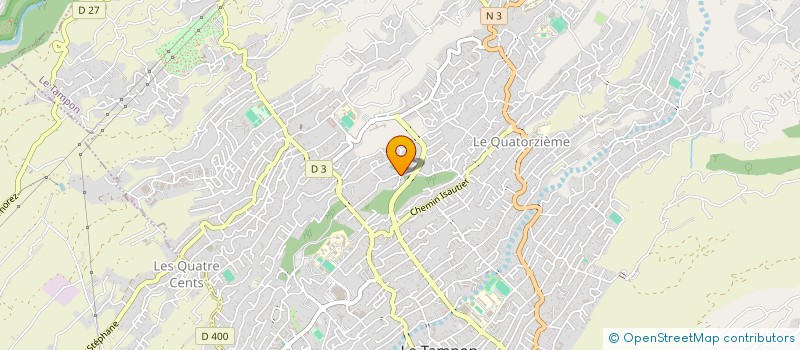 localisation de l'entreprise SARL LES FLAMBOYANTS  LE TAMPON