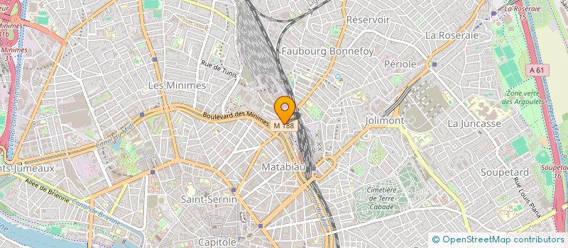localisation de l'entreprise SARL LES FORMULES à TOULOUSE