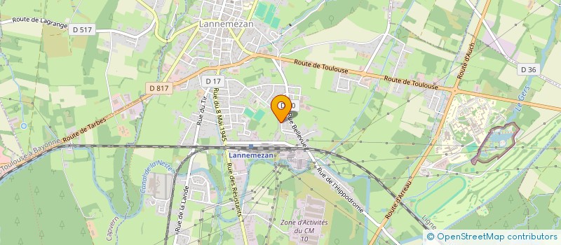 localisation de l'entreprise SARL LES GALAS PYRENEENS à LANNEMEZAN