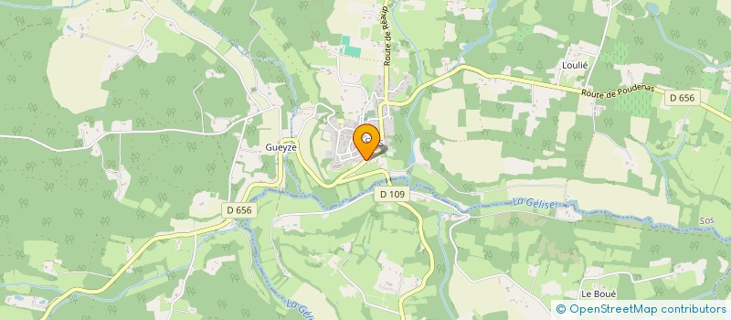 localisation de l'entreprise SARL LES GASCONS GOURMETS  MEZIN