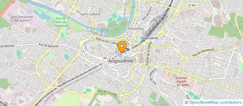 localisation de l'entreprise SARL LES GOURMANDINES à ANGOULEME