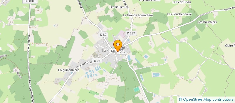 localisation de l'entreprise SARL LES GOURMANDISES DE NANI  LA CHAPELLE-SAINT-REMY