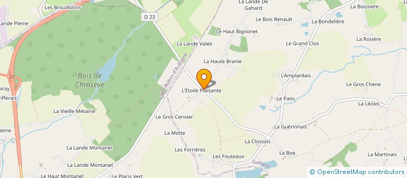 localisation de l'entreprise SARL LES GRANDES CLOTURES à GAHARD