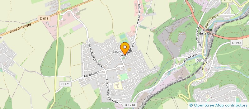 localisation de l'entreprise SARL LES HALLES DE CUTRY  CUTRY