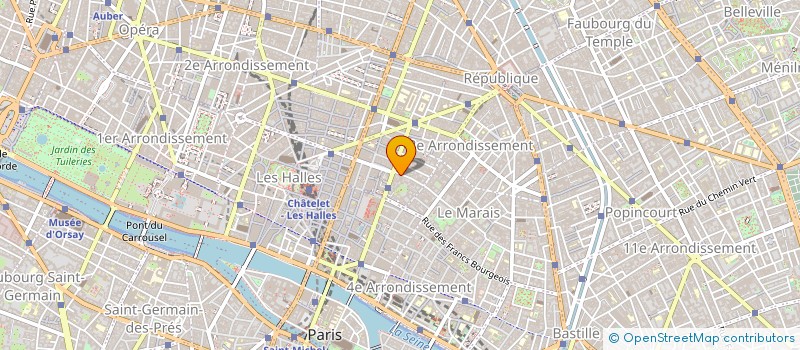 localisation de l'entreprise SARL LES HARAS DE CERCANCEAUX à PARIS