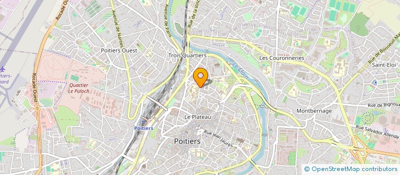 localisation de l'entreprise SARL LES HAUTES DUNES à POITIERS