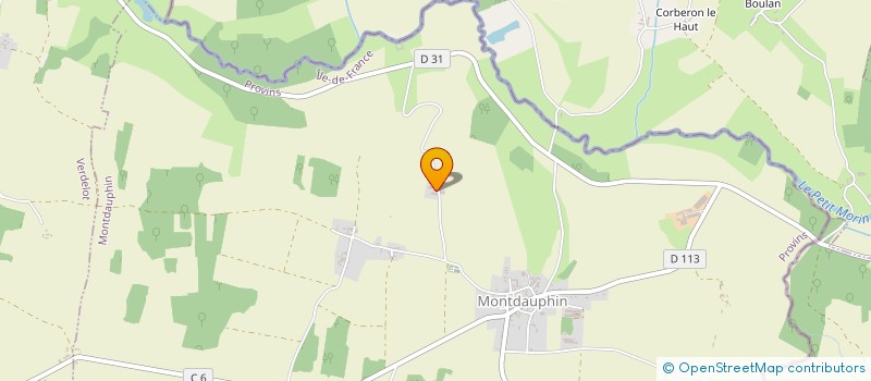 localisation de l'entreprise SARL LES HAUTS D'ORMOY  MONTDAUPHIN