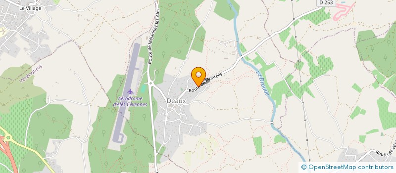 localisation de l'entreprise SARL LES HEURES GOURMANDES  VEZENOBRES