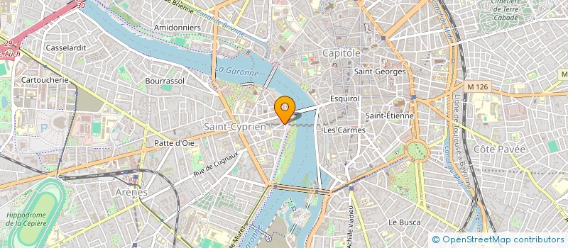 localisation de l'entreprise SARL LES JACQUERIES à TOULOUSE