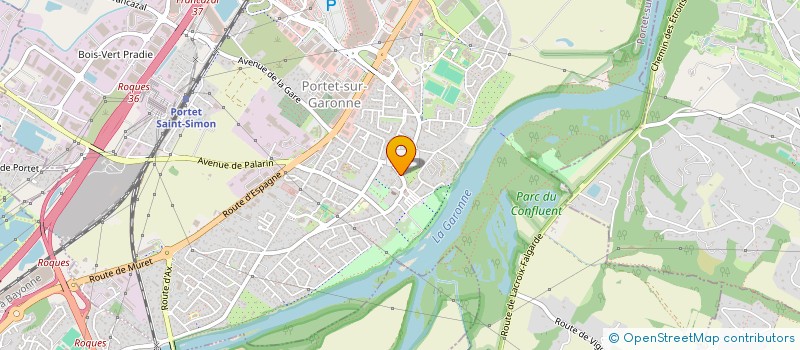 localisation de l'entreprise SARL LES JADES  PORTET-SUR-GARONNE