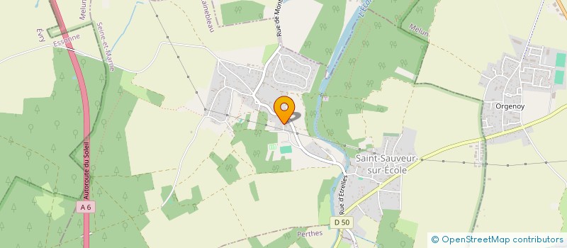 localisation de l'entreprise SARL LES JARDINS DE BRINVILLE à SAINT-SAUVEUR-SUR-ECOLE
