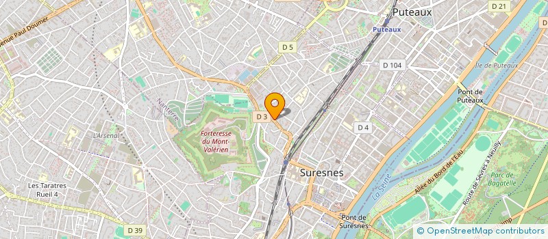 localisation de l'entreprise SARL LES JARDINS DE CAMILLE à SURESNES