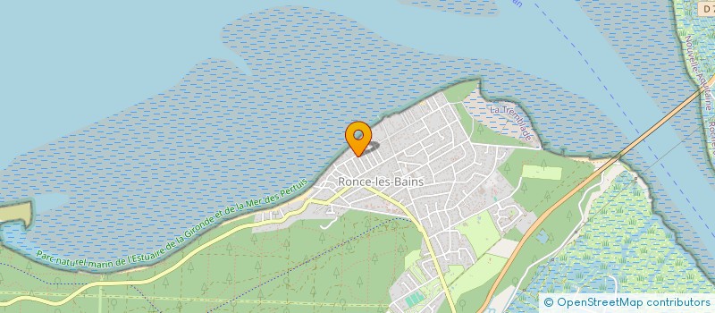 localisation de l'entreprise SARL LES JARDINS DE L'ESTRAN  LA TREMBLADE