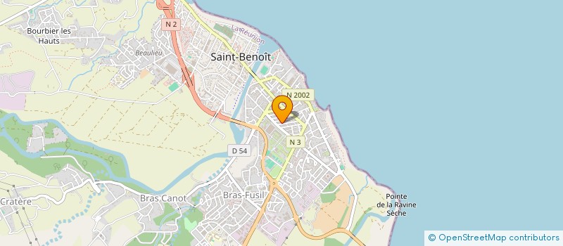 localisation de l'entreprise SARL LES LAPINES  SAINT-BENOIT