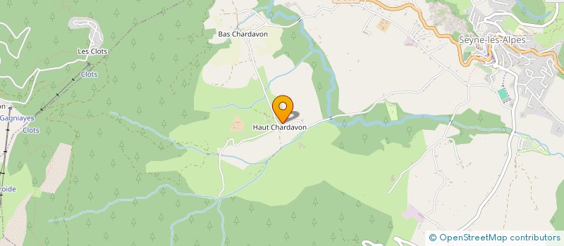 localisation de l'entreprise SARL LES LAUNES  SEYNE