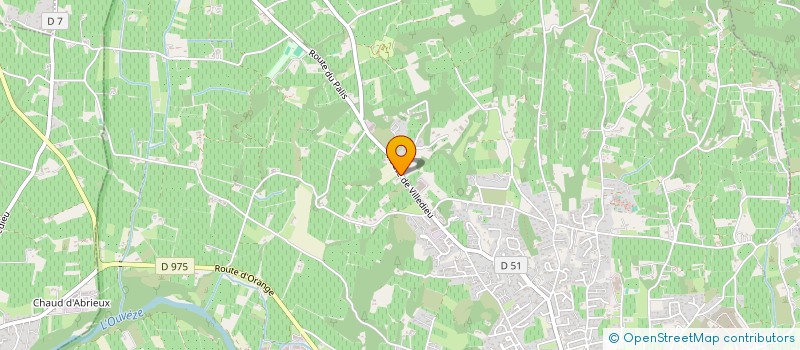 localisation de l'entreprise SARL LES LAVANDES  VAISON-LA-ROMAINE