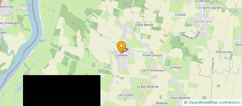 localisation de l'entreprise SARL LES LEGUMES DE CHARRON à SAINT-DIDIER-SUR-CHALARONNE