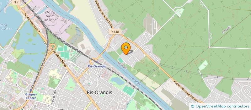 localisation de l'entreprise SARL LES LIONS DE CHAMPROSAY à DRAVEIL